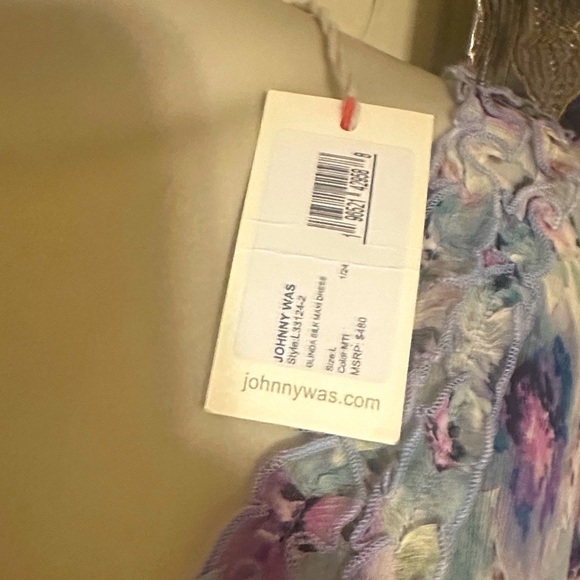 Johnny Was Multicolor Floral Maxi Dress - Picture 2 of 3